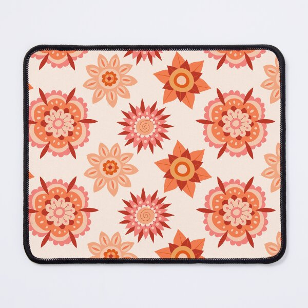 Item preview, Orange Flower Pattern designed and sold by LizeScribe.