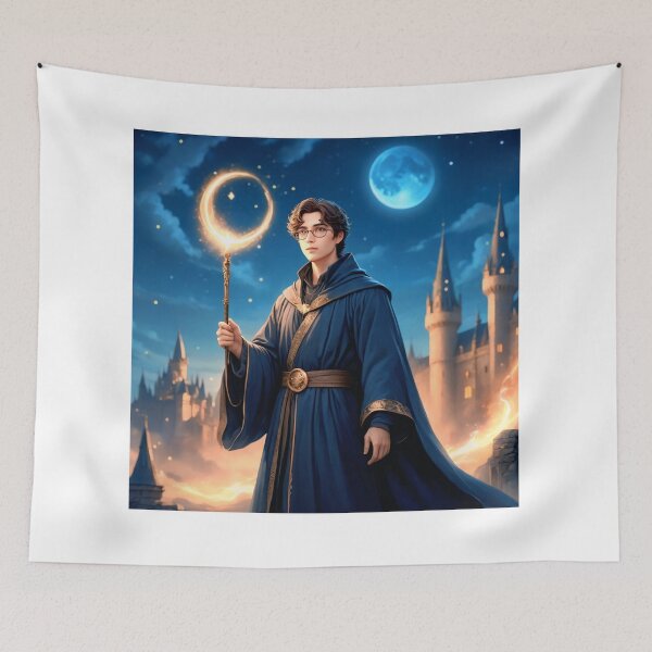 Item preview, Magical Wizard Aesthetic | Fantasy School of Magic Art designed and sold by Mukesh Saxena.