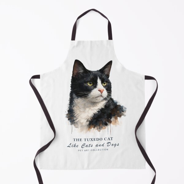 Item preview, Dapper Tuxedo Cat Watercolor Art | Like Cats and Dogs Collection designed and sold by Like-Cats-Dogs.