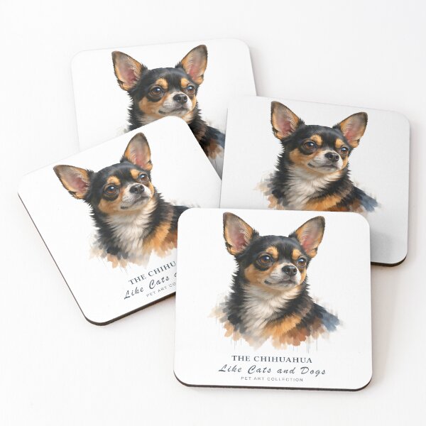 Item preview, Adorable Chihuahua Watercolor Art | Like Cats and Dogs Collection designed and sold by Like-Cats-Dogs.