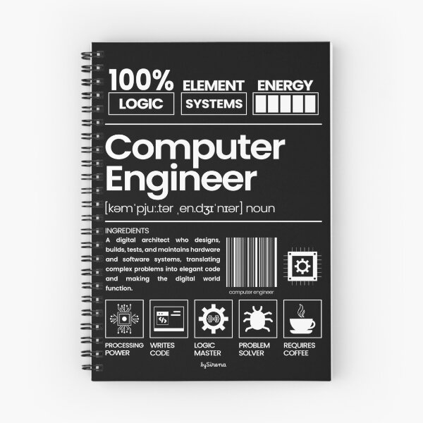 Item preview, Computer Engineer || Jobs Series - White designed and sold by bySirena.