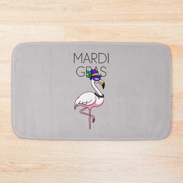 Item preview, Mardi Gras Flamingo Funny Pink Bird Carnival Mask Art designed and sold by SplashTastic.