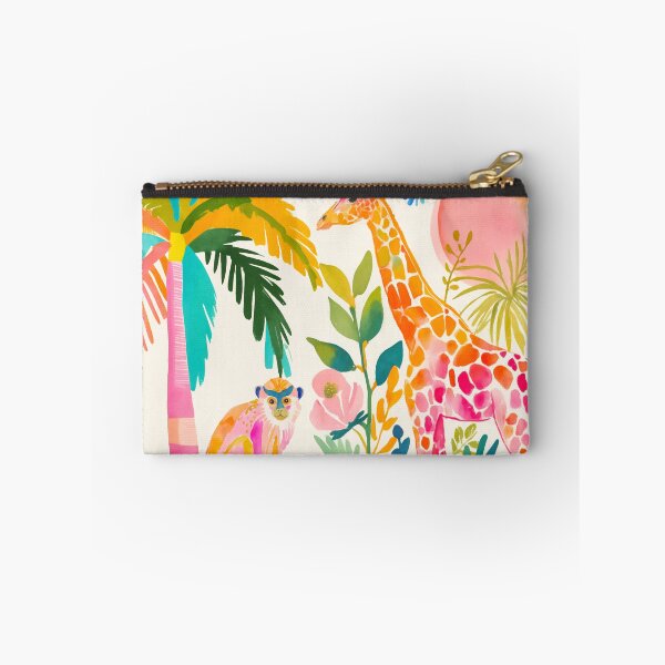 Item preview, Whimsical Giraffe And Monkey Jungle Friends designed and sold by artsandsoul.