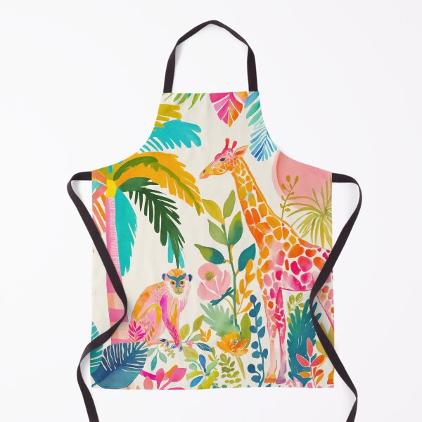 Item preview, Whimsical Giraffe And Monkey Jungle Friends designed and sold by artsandsoul.