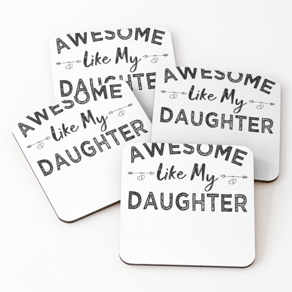 Item preview, Awesome Like My Daughter Family Love designed and sold by GrumpySableye.