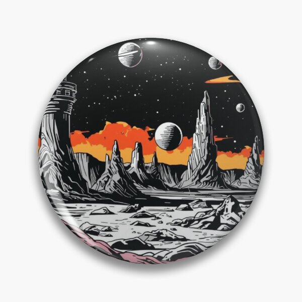 Item preview, Futuristic Landscape  designed and sold by PamLeeDesign.