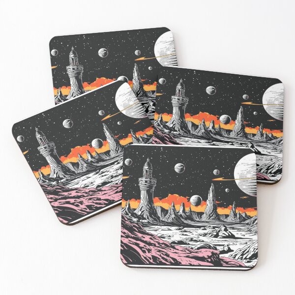 Item preview, Futuristic Landscape  designed and sold by PamLeeDesign.