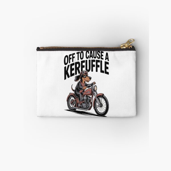 Item preview, Off to Cause A Kerfuffle Dachshund Tshirt designed and sold by Jacky-Design.