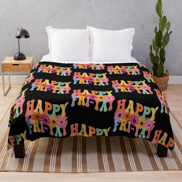 Item preview, Happy Fri-Yay Floral Flower Power designed and sold by GrumpySableye.