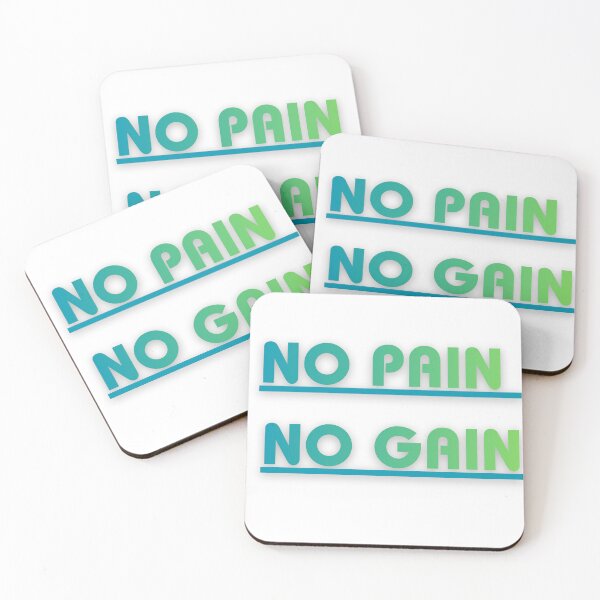 Item preview, No Pain No Gain Gym Motivation designed and sold by RickyStick.