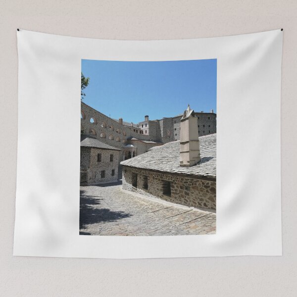 Item preview, Traditional Stone Arcitecture and Cobblestone Courtyard designed and sold by Makaronia.