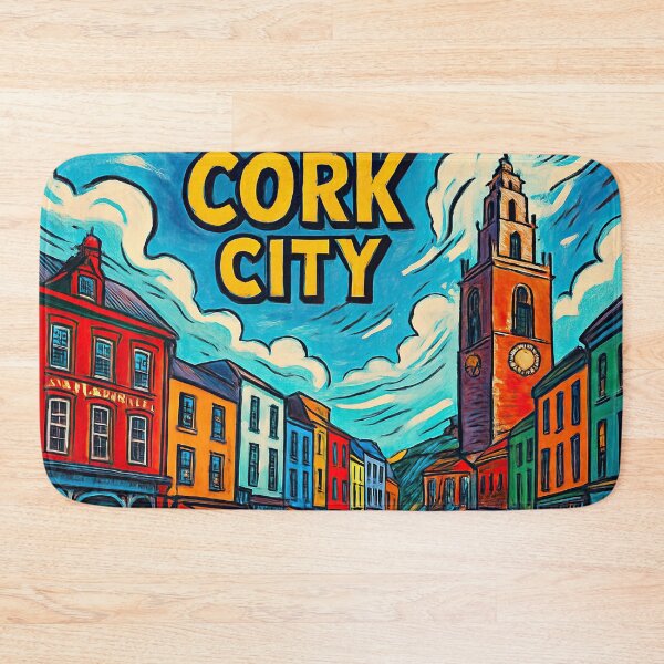 Item preview, Cork, city | Comics stylCartoone -  designed and sold by ComicsFactory.