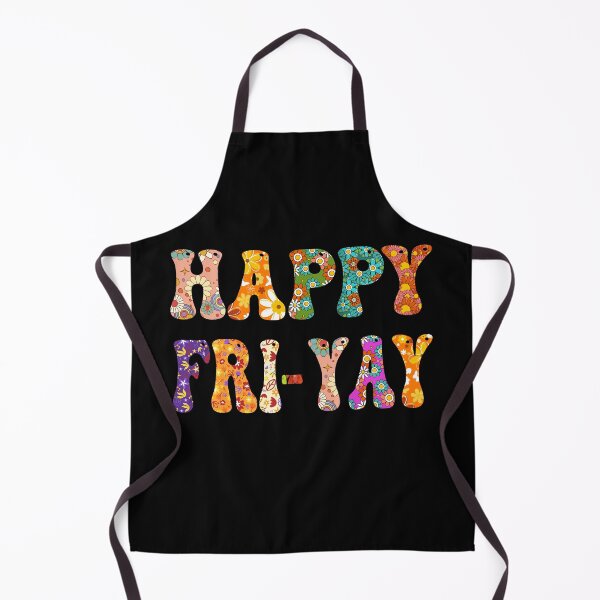 Item preview, Happy Fri-Yay Retro Floral Weekend Vibes designed and sold by GrumpySableye.