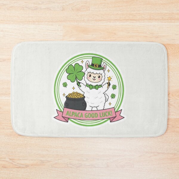 Item preview, Kawaii Lucky Leprechaun Cat and Bunny - Purr-fectly Lucky St. Paddy's designed and sold by arup7980.