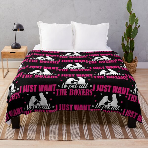 Item preview, I Just Want To Pet All The Boxers Dog Lover designed and sold by GrumpySableye.
