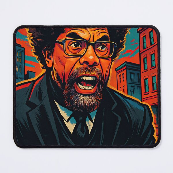 Item preview, Cornel West | Comics stylCartoone - designed and sold by ComicsFactory.
