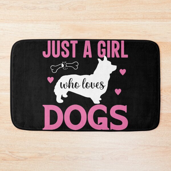 Item preview, Just A Girl Who Loves Dogs Corgi Dog Lover designed and sold by GrumpySableye.