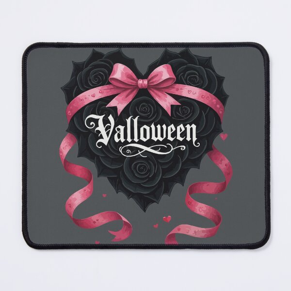 Item preview, Gothic Valloween Script Roses and Garlands designed and sold by taiche.