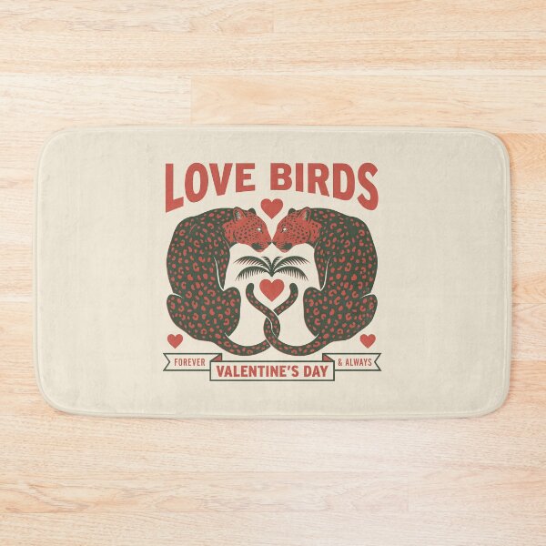 Item preview, Love Birds Vintage Spotted Leopard Romance designed and sold by zzz888.