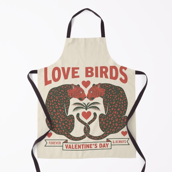 Item preview, Love Birds Vintage Spotted Leopard Romance designed and sold by zzz888.