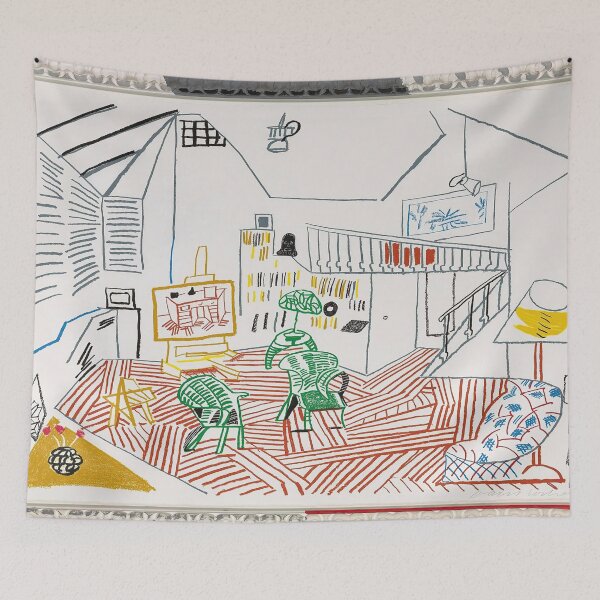 Item preview, Pembroke Studio Interior By David Hockney designed and sold by Tommypaitersy.