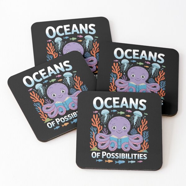 Item preview, Octopus Sea Animal Summer Reading, Oceans Of Possibilities designed and sold by comptorasunfia.