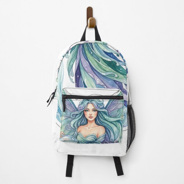 Item preview, Celestial Aquarius Fairy – Guardian of Flowing Waters designed and sold by Oonward2021.