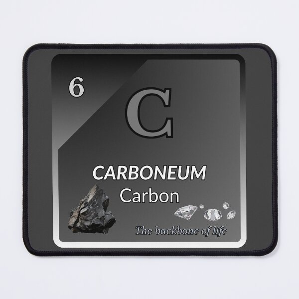 Item preview, Carbon Element Poster – Carboneum Periodic Table Science Design designed and sold by TestudoDesign.