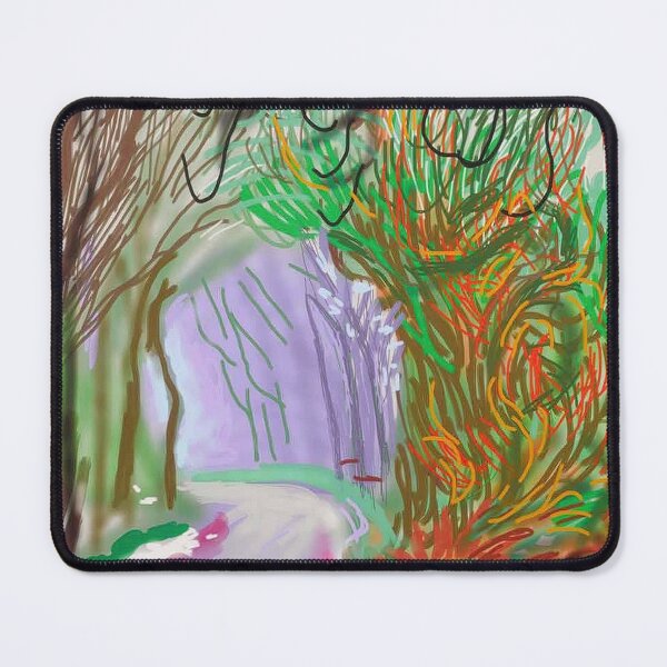 Item preview, The Arrival Of Spring In Woldgate East Yorkshire 1st January 2011 By David Hockney designed and sold by Tommypaitersy.
