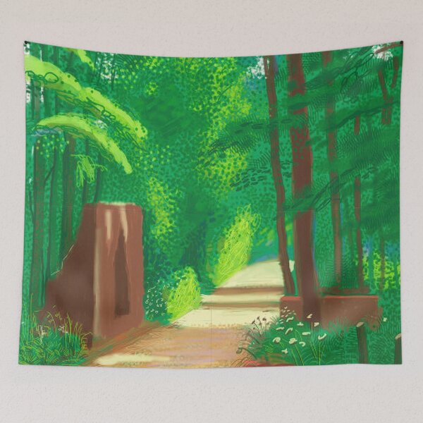 Item preview, The Arrival Of Spring In Woldgate East Yorkshire 2nd June 2011 (2) By David Hockney designed and sold by Tommypaitersy.