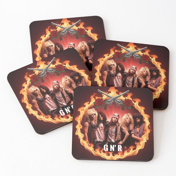 Item preview, G N' R digital art. Circle in flames designed and sold by Planet Utoppia.