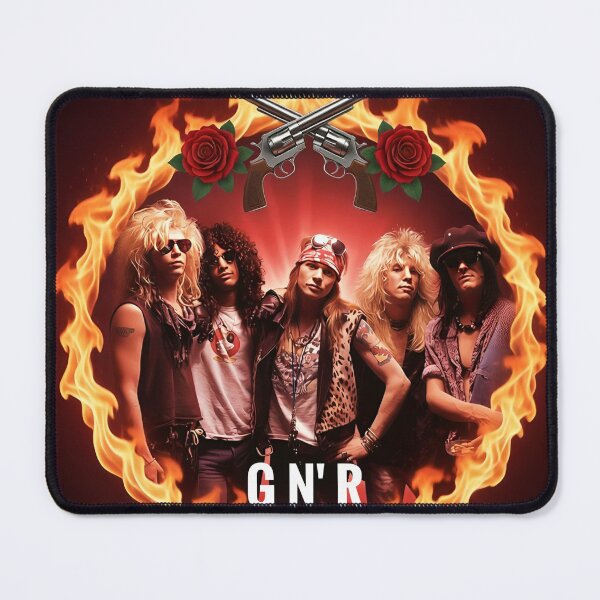 Item preview, G N' R digital art. Circle in flames designed and sold by Planet Utoppia.