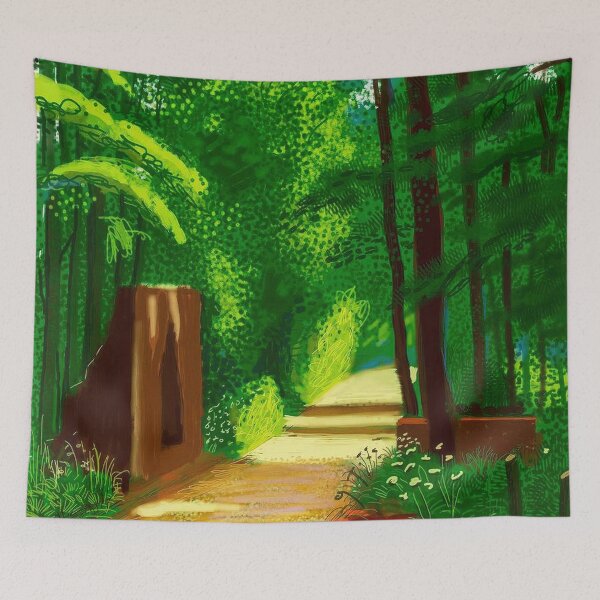 Item preview, The Arrival Of Spring In Woldgate East Yorkshire 2nd June 2011 By David Hockney designed and sold by Tommypaitersy.