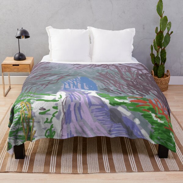 Item preview, The Arrival Of Spring In Woldgate East Yorkshire 4th January 2011 By David Hockney designed and sold by Tommypaitersy.