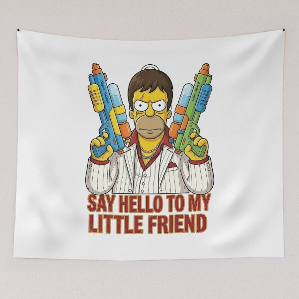 Item preview, Homer Scarface designed and sold by hristov-Designs.