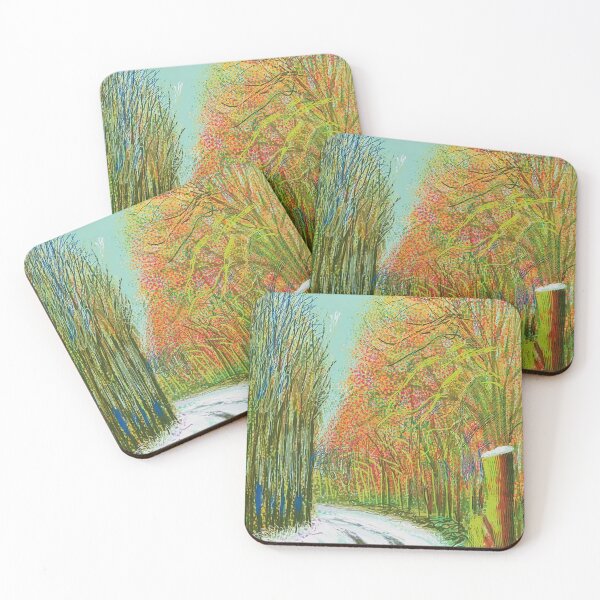 Item preview, The Arrival Of Spring In Woldgate East Yorkshire 8th January 2011 By David Hockney designed and sold by Tommypaitersy.