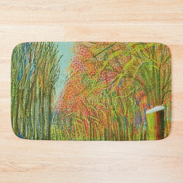Item preview, The Arrival Of Spring In Woldgate East Yorkshire 8th January 2011 By David Hockney designed and sold by Tommypaitersy.