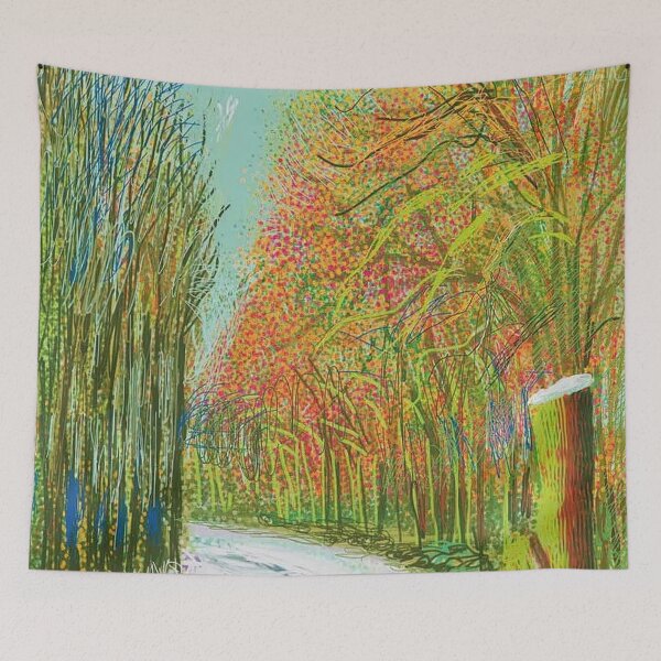 Item preview, The Arrival Of Spring In Woldgate East Yorkshire 8th January 2011 By David Hockney designed and sold by Tommypaitersy.