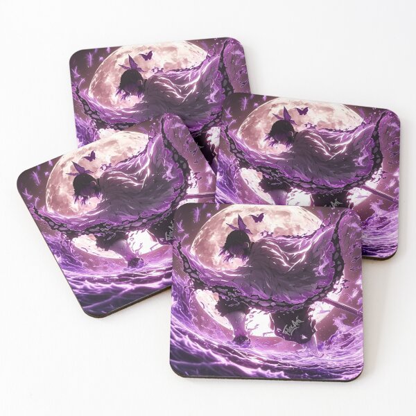 Item preview, Ethereal Violet Moon – Butterfly Spirit in the Night designed and sold by Dyan4.