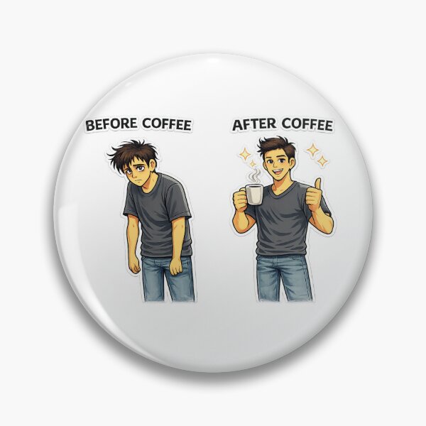 Item preview, Before Coffe / After Coffe designed and sold by EvaForFriends.