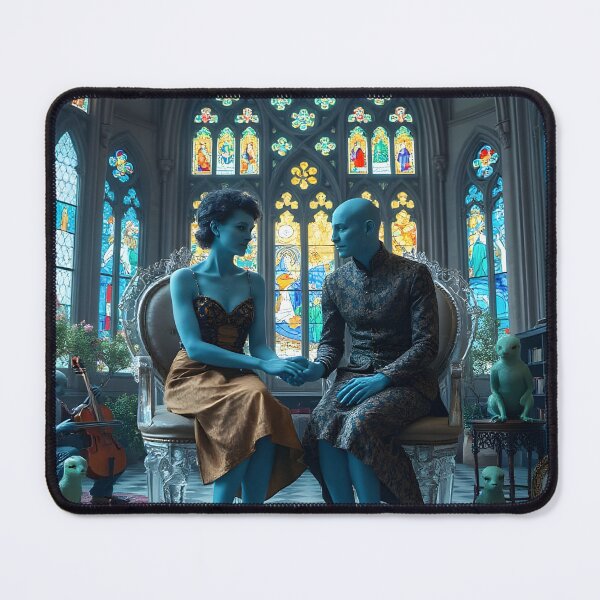Item preview, The Gothic Union of Aliens under the Moonlight designed and sold by KunstGeist.