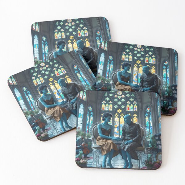 Item preview, The Gothic Union of Aliens under the Moonlight designed and sold by KunstGeist.