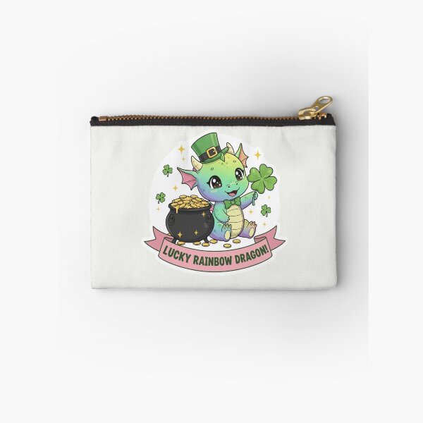 Item preview, Adorable Kawaii St. Patrick's Day - Lucky Dragon, Panda & Cats designed and sold by arup7980.
