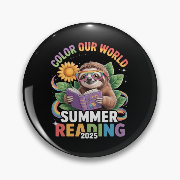 Item preview, Summer Reading Program Summer 2025 Rainbow Color Our World designed and sold by angolinnArt.