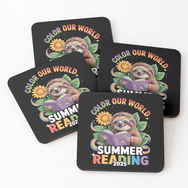 Item preview, Summer Reading Program Summer 2025 Rainbow Color Our World designed and sold by angolinnArt.