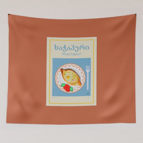 Item preview, KHACHAPURI bread filled with cheese and egg designed and sold by Posteria.