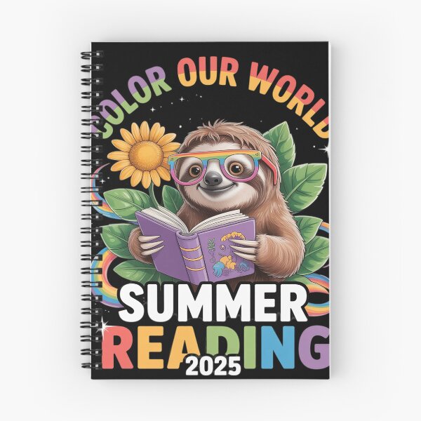 Item preview, Summer Reading Program Summer 2025 Rainbow Color Our World designed and sold by angolinnArt.