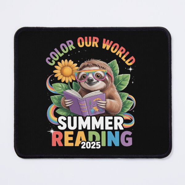 Item preview, Summer Reading Program Summer 2025 Rainbow Color Our World designed and sold by angolinnArt.