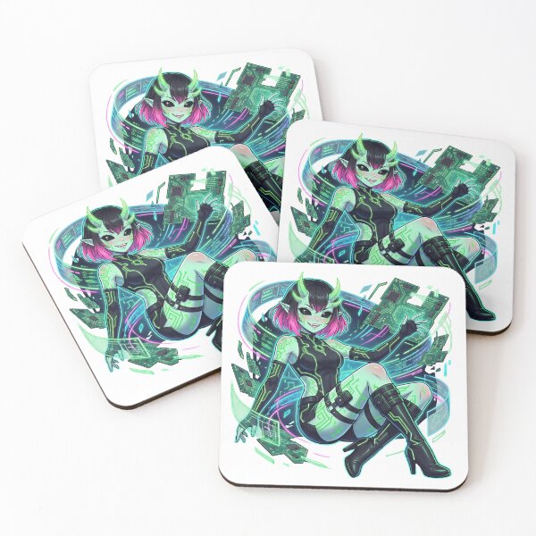 Item preview, Cyber Demon Luminous Circuit Patterns - plus 15 tags designed and sold by OtterlyAssets.