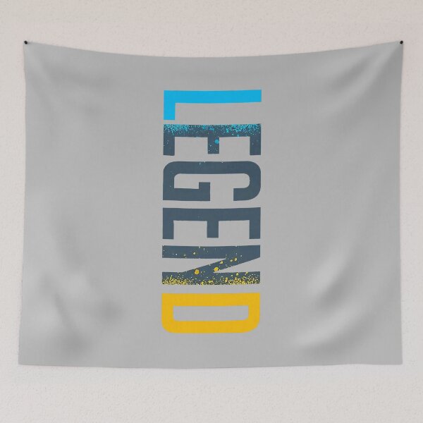 Item preview, Legend Vertical Streetwear Retro Gamma Blue Matching designed and sold by mjohnson9.